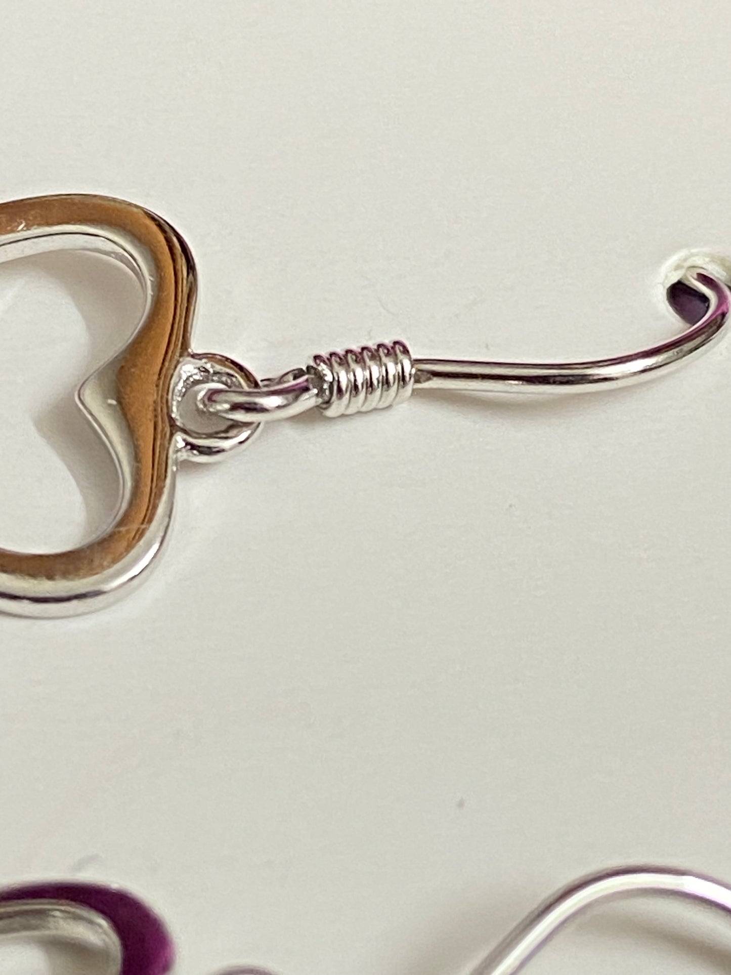 Pearl Heart Earrings | 92.5 Pure Stamped Sterling Silver