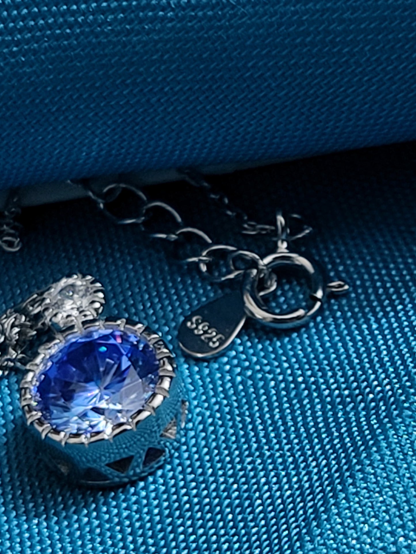 Deep Sea AD Pendant | 92.5 Pure Stamped Sterling Silver | With AD Work