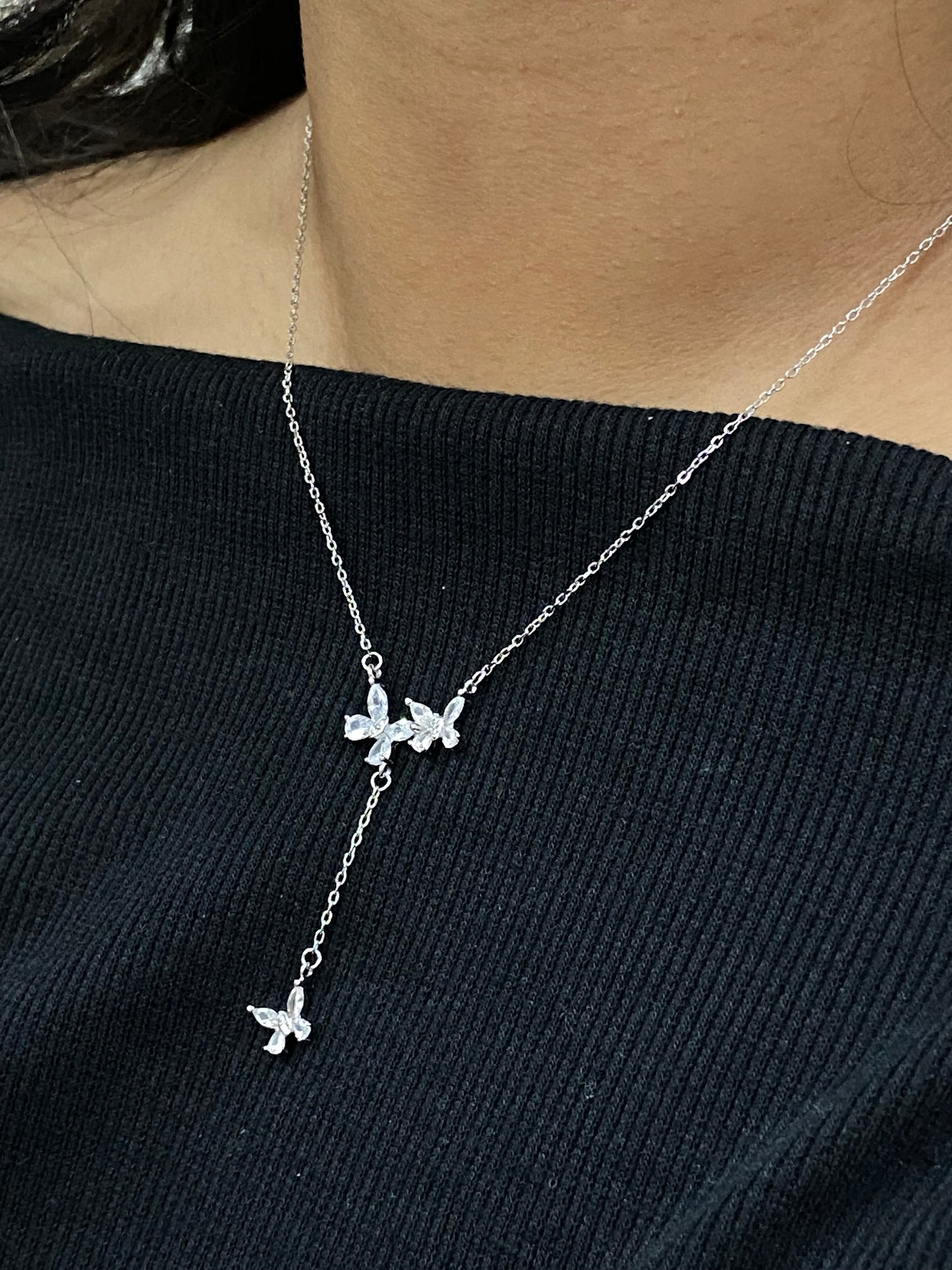 BeautyFly Pendant | 92.5 Pure Stamped Sterling Silver | With AD Work