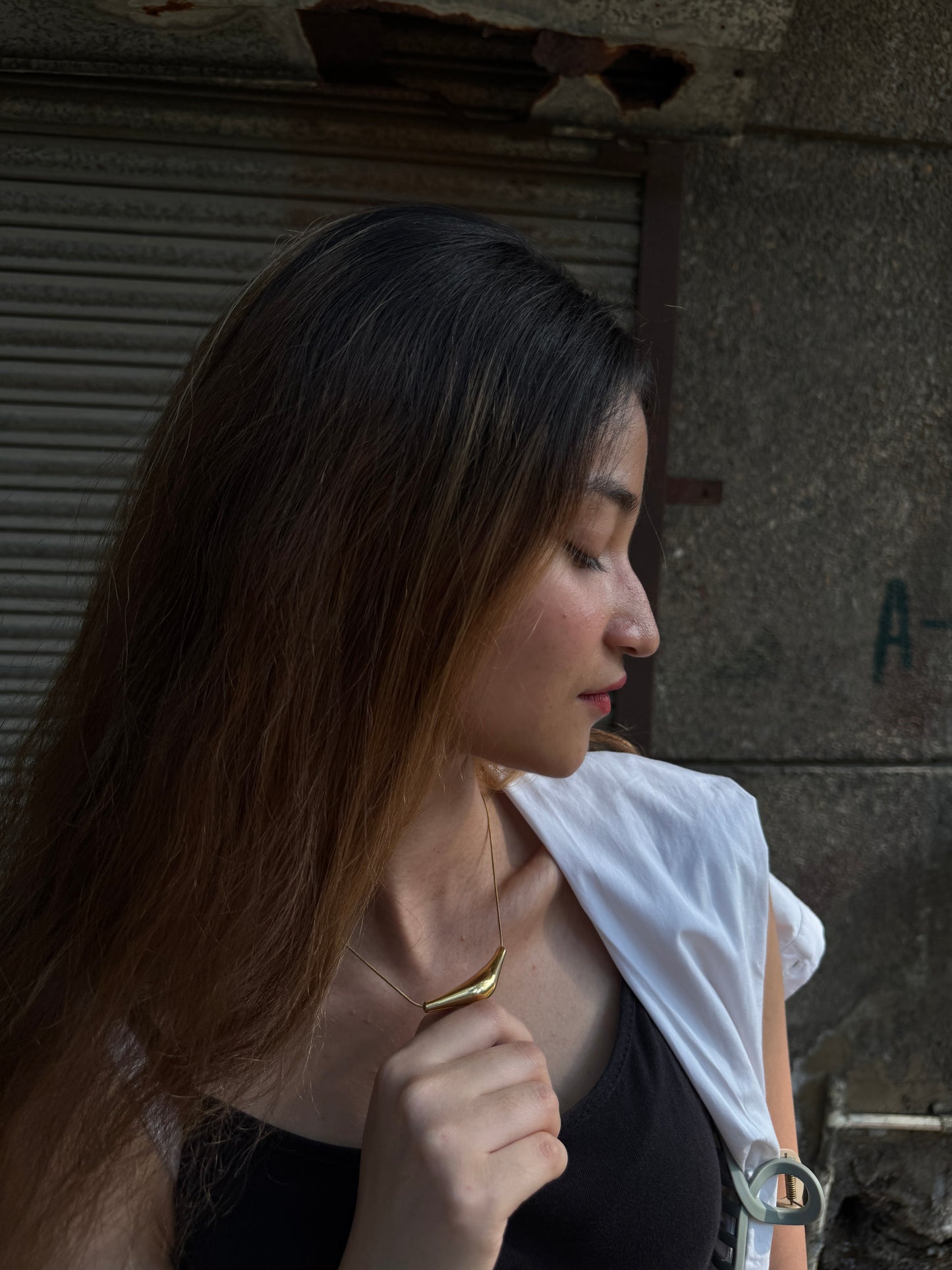 Molten Gold Necklace | Anti-Tarnish | Hypoallergenic | Waterproof
