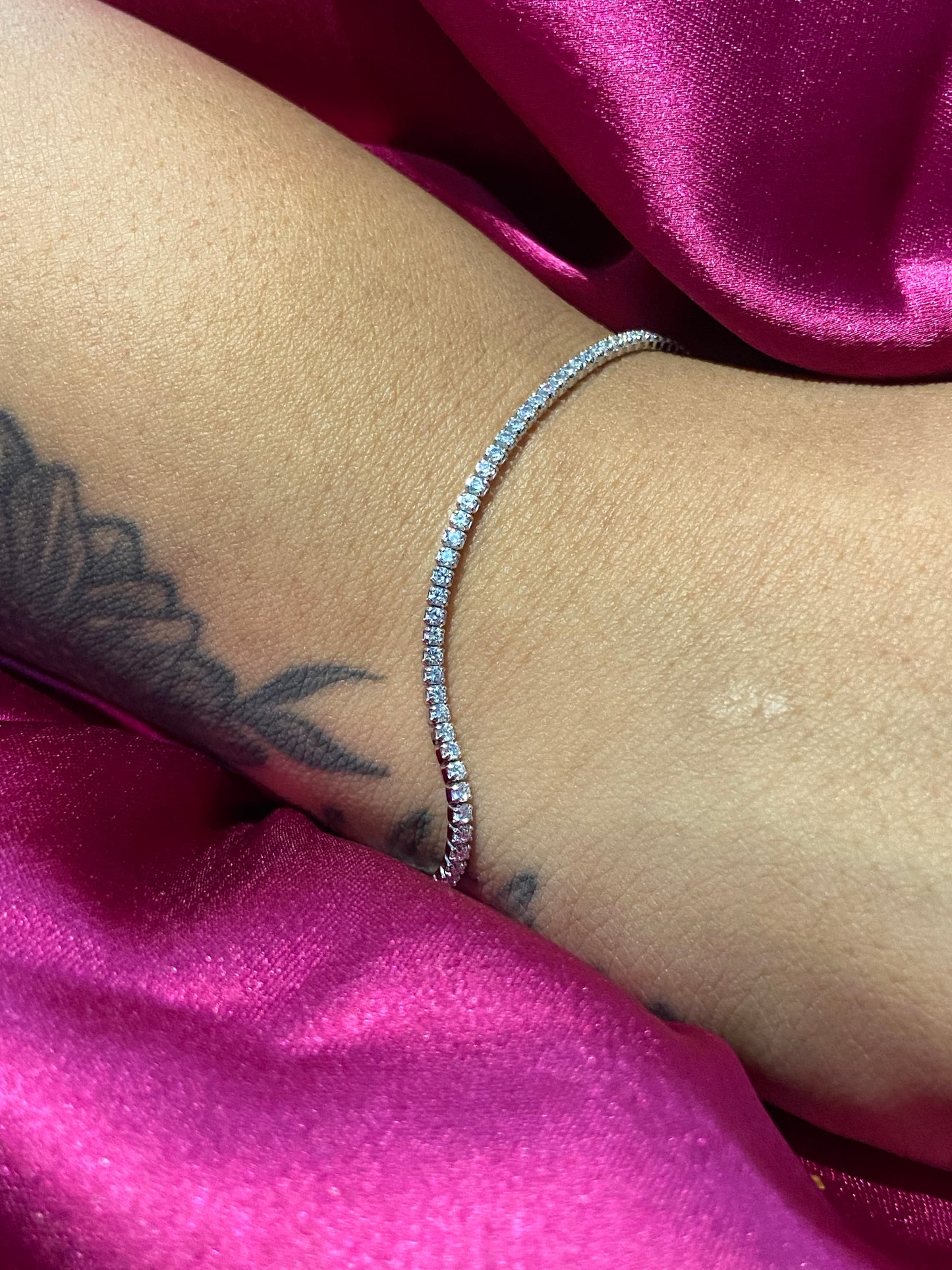 Moonline Bracelet | 92.5 Pure Stamped Sterling Silver | With AD Work