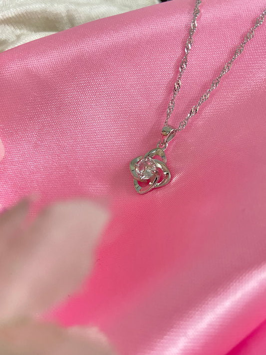 Twilight Pendant | 92.5 Pure Stamped Sterling Silver | With AD Work