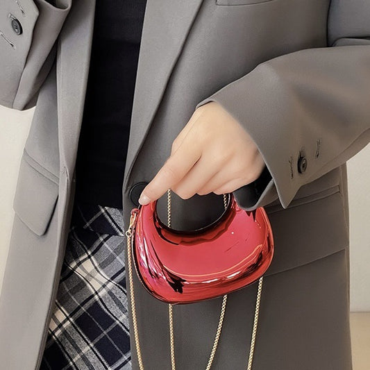 Cross-Border New Acrylic Handbag, Fashionable European and American Clutch Bag, Cross-Body Bag, Personalized Evening Bag for Socialites