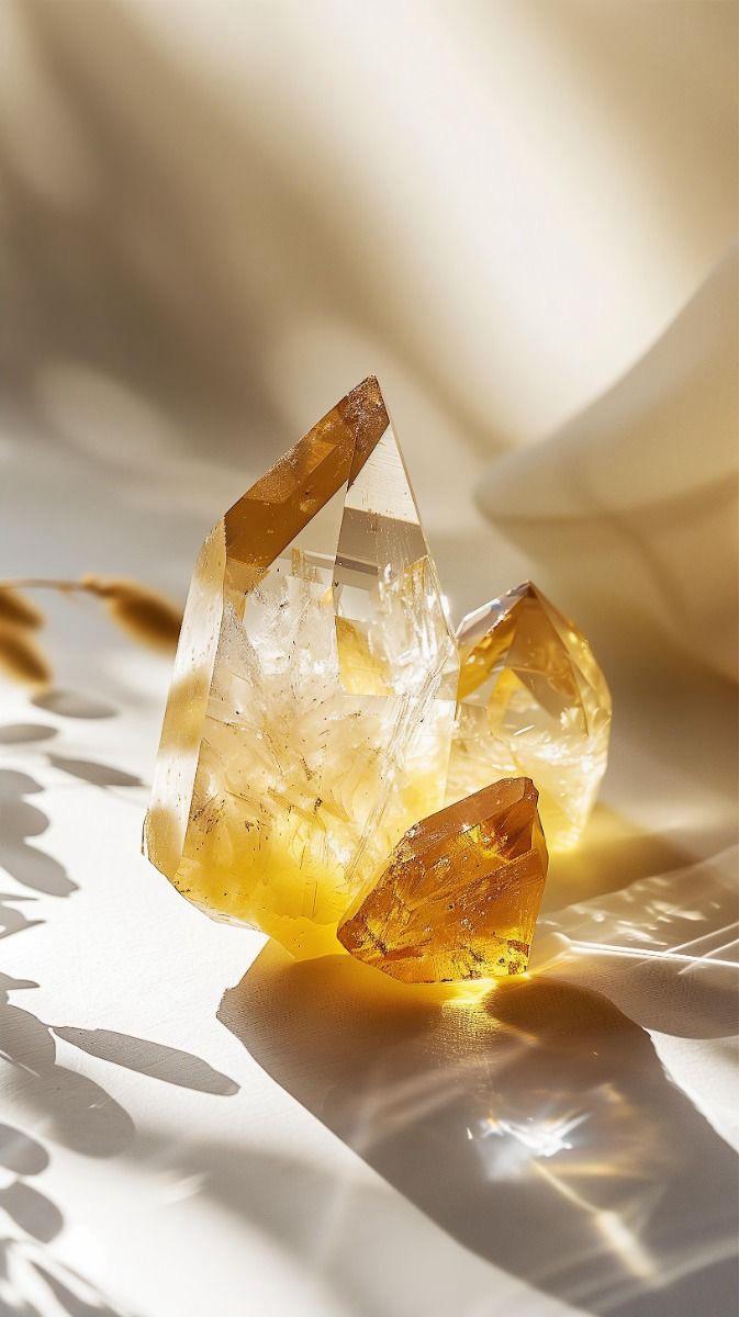 Yellow Citrine Gemstone Pyramid Bracelet | Health and Manifestation Handmade Bracelet | Unisex