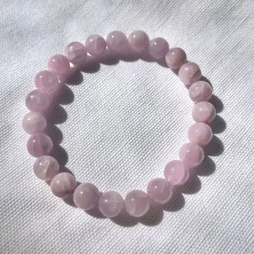 Rose Quartz 10x Attraction Natural Round Handmade 8mm Bracelet | Relationships | Unisex