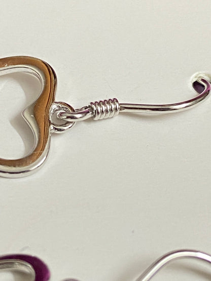 Pearl Heart Earrings | 92.5 Pure Stamped Sterling Silver