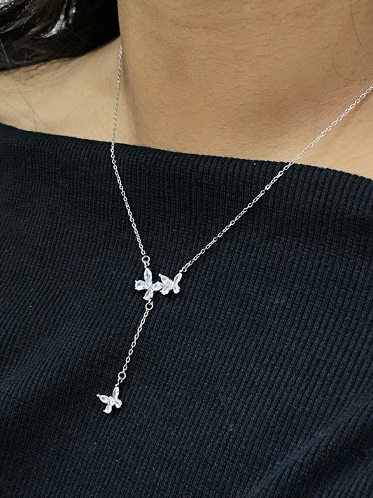 BeautyFly Pendant | 92.5 Pure Stamped Sterling Silver | With AD Work
