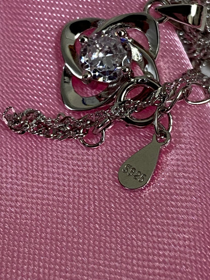 Twilight Pendant | 92.5 Pure Stamped Sterling Silver | With AD Work