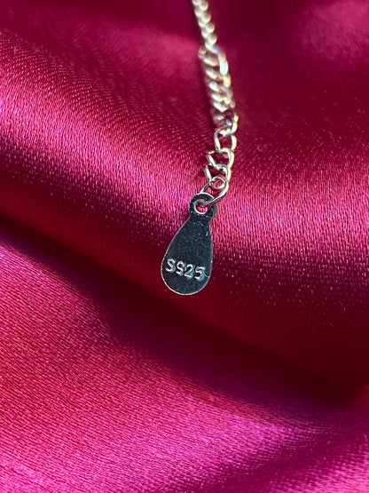 Moonline Bracelet | 92.5 Pure Stamped Sterling Silver | With AD Work