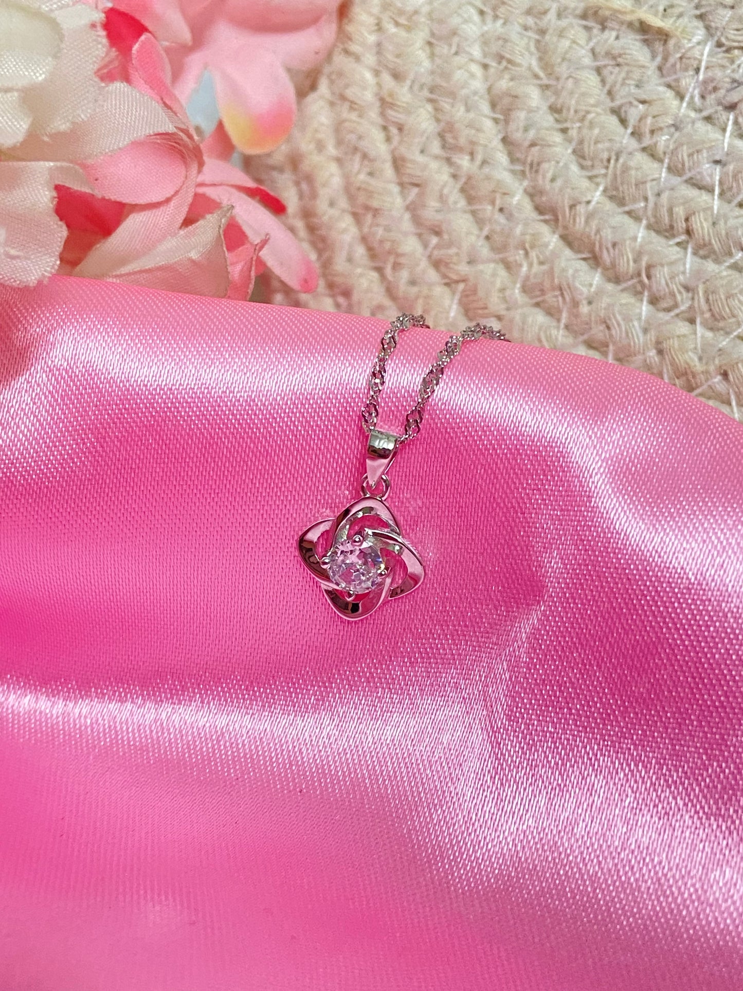 Twilight Pendant | 92.5 Pure Stamped Sterling Silver | With AD Work